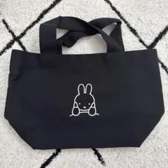 ミッフィー ミニトートバッグ ブラック