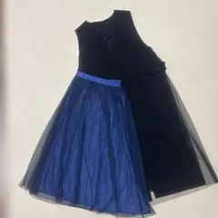 美品　レースローグジレ・レース2way スカート　２枚セットのサムネイル