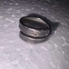 アンティークヴィンテージ加工メッセージリング ZOZOTOWN 定価2200円