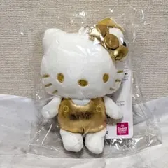 ゴールド ハローキティ ぬいぐるみマスコット★アベイル