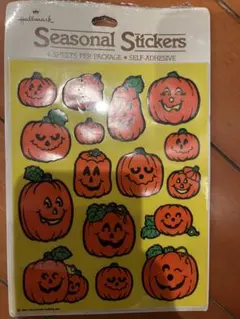 Hallmark Seasonal Stickersハロウィン かぼちゃ シール