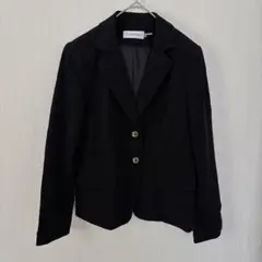 匿名配送❣️Calvin Klein ブラック テーラードジャケット サイズ10