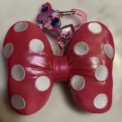 ミニーマウス リボン キーチェーン パルパルーザ ファンダーランド ディズニー