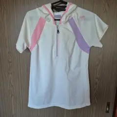 new balance　フード付きTシャツ