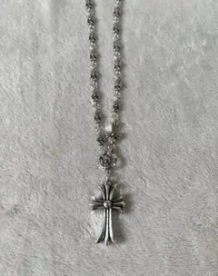 상태좋음 chrome hearts クロス ネックレス シルバー