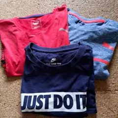 PumaとNikeのTシャツ3枚セット(Sサイズ)