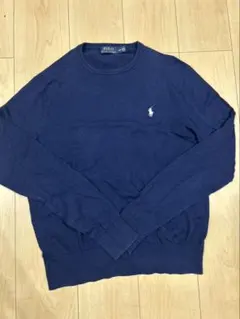 Polo Ralph Lauren クルーネックニット ネイビー Mのサムネイル