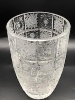 最高級・ボヘミアンガラスの花瓶