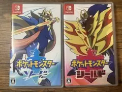 Nintendo Switch ポケットモンスター　ソード、シールド　ソフト