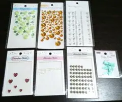 Seria デコレーションシール リボンパーツ 7点セット