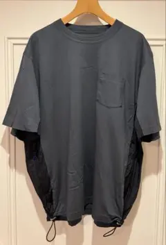 sacai サカイ スポーツミックス Tシャツ 22-02734M ネイビー 3 - メルカリ