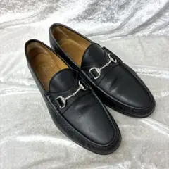 GUCCI グッチ ホースビット ローファー 10 1/2 29.5cm 黒