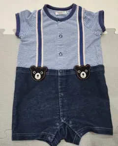 ダブルビー　80 ロンパース　半袖　ミキハウス