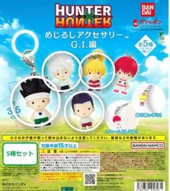 HUNTER×HUNTER めじるしアクセサリー G.I.編 4種セット