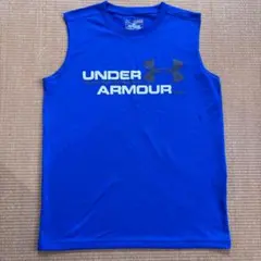 【美品】UNDER ARMOUR キッズ ノースリーブ タンクトップ YXL