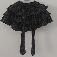 mezzo piano ドット柄フリルスカート 110