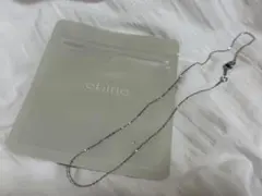 ebine Skin Petal Necklaceシルバー　エビネ　ネックレス