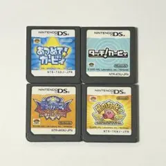 星のカービィ ドロッチェ団& ウルトラスーパーデラックス&他　DS 4本セット