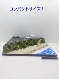 碓氷峠 バトル めがね橋 ジオラマ トミカ ミニカー 展示台 1/64 碓氷峠 めがね橋 ハチロク VS シルエイティ バトル ジオラマ 1/64