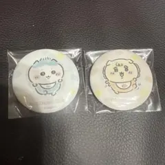 ちいかわくじ Chiikawa Baby おねんね缶バッジ　ハチワレ　シーサー