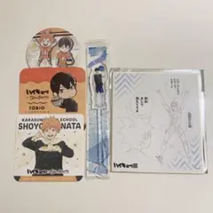 ハイキュー!! スイパラ　色紙　缶バッジ　コースター