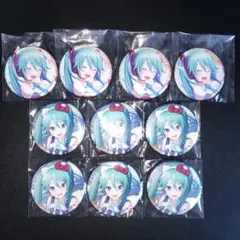 初音ミク マジカルミライ2021 缶バッジ ミク メインビジュアル 3個