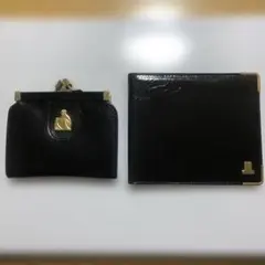 未使用　ランバン　札入れと小銭入れ　黒