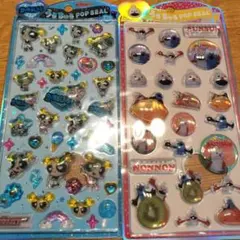 専用　うるちゅるポップシール　パワパフ青、スンスン