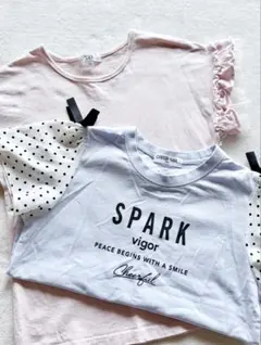 女の子Tシャツ　２枚セット140㎝