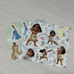 Disney モアナ　ティアナシールおすそ分け