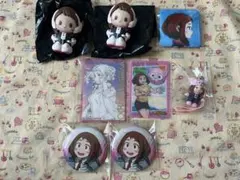 ヒロアカ 麗日お茶子 キューピー グリッター缶バッジ ED缶バッジ