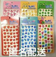 グリグリぷくぷくキャンディシール6枚コンプセット【国内正規品】ぷっくり ツヤツヤ