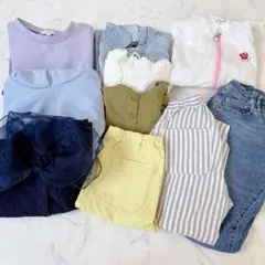最終 子供服まとめ売り 130 女の子 10着 a.v.v. any FAM