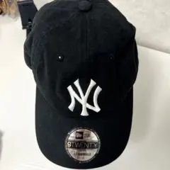 NY ヤンキース NEWERA 9TWENTY Black キャップ