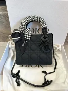 Dior ブラック ショルダーバッグ