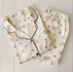 【美品】GU ちいかわ サテン パジャマ ルームウェア Mサイズ