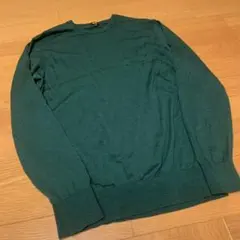 UNIQLO グリーン クルーネックセーター M