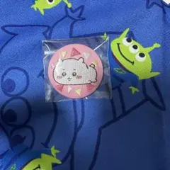 刺繍缶バッジ　ちいかわ