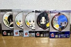 フリューくじ刀剣乱舞　F賞　ぬーどるラバーコースター　4種5個セット