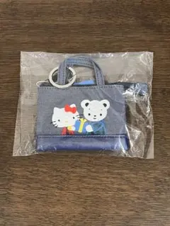 ⭐︎ファミリア✖️ハローキティ⭐︎コラボミニデニムバッグ ネイビー 新品未使用 ミニデニムバッグ〈ハローキティ × familiar〉 | ファミリア公式サイト