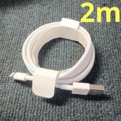 アップル純正ケーブル　2m　USB