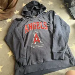 MLB エンジェルス　フード付きトレーナー　パーカー