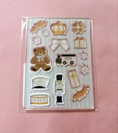 フクヤ キャラ福くじ くるみ割り人形 パーツセット ホワイト