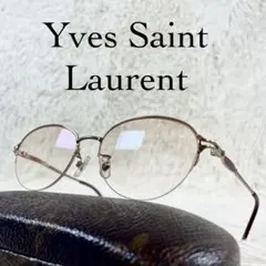 Yves Saint Laurent チタン メガネ 30-6652 ゴールド - メルカリ