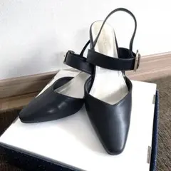 ベルト付きパンプス(ブラック)のサムネイル