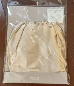 スリーコイン　BIG SILK PILLOW CASE 大きめ枕カバー　シルク