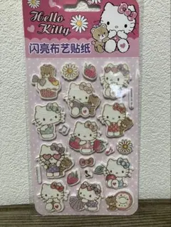 キティちゃん　フェルトシール　サンリオ　海外限定　正規品