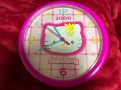 サンリオ　ハローキティ壁掛け時計　レトロ