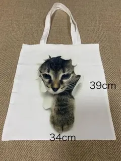猫　トートバッグ
