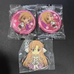 アイカツ！ 缶バッジ グラフアートイラスト 夏樹みくる 2点セット